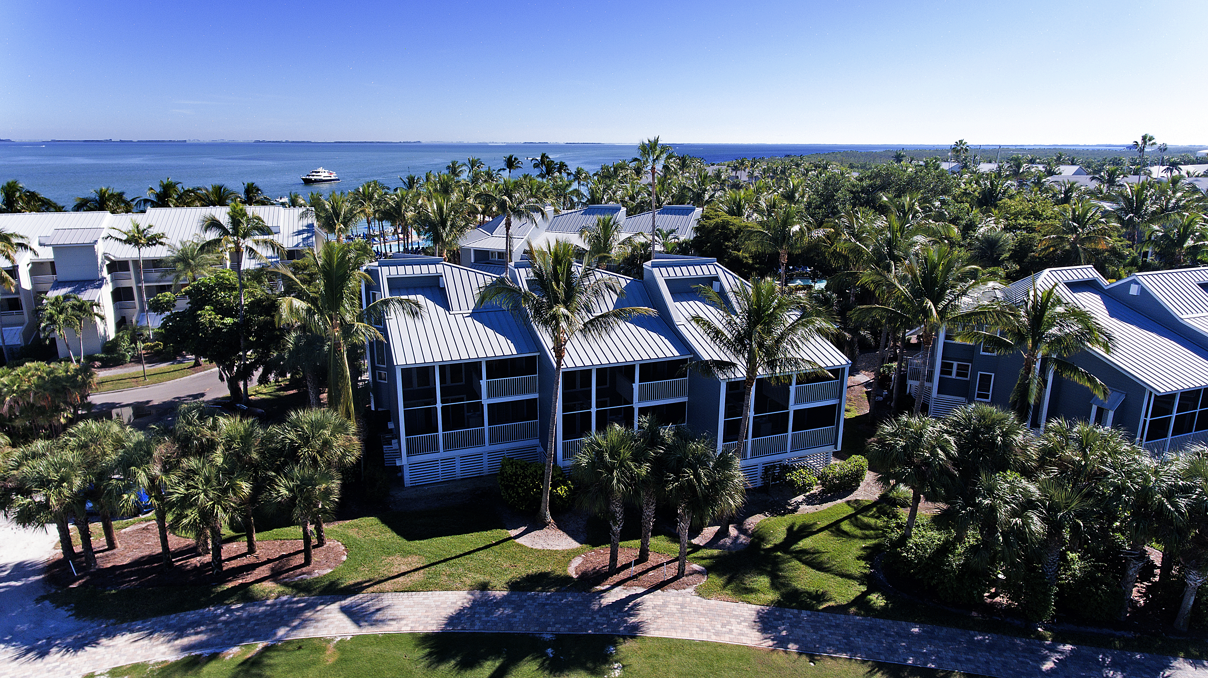 Aerial Drone Photos of the Cottages Timeshare